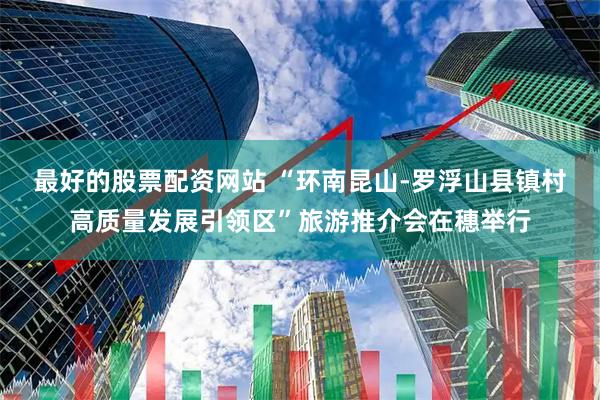 最好的股票配资网站 “环南昆山-罗浮山县镇村高质量发展引领区”旅游推介会在穗举行